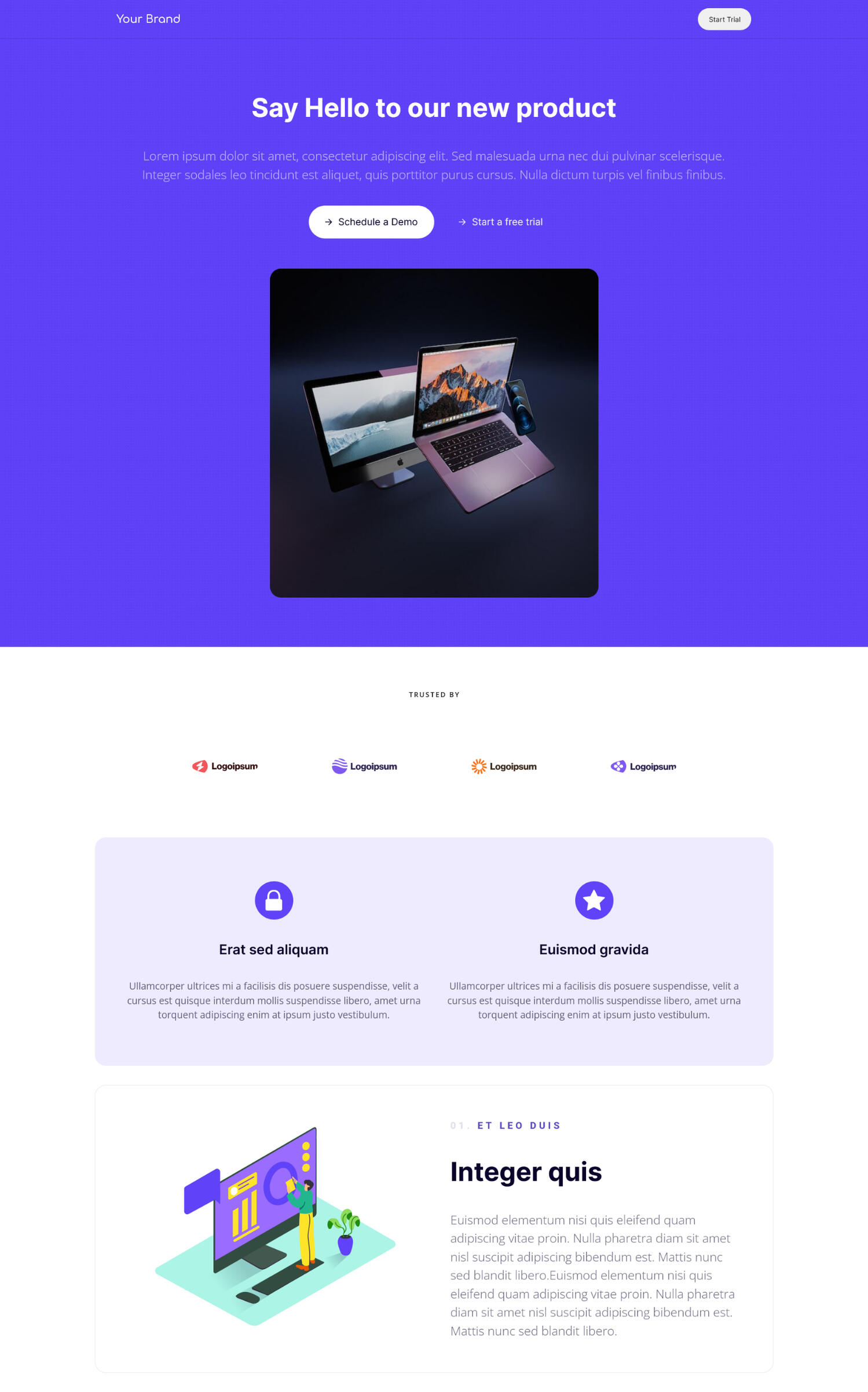 Carrd Landing Page Themes Templates