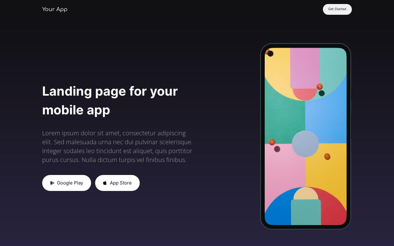 Carrd Landing Page Themes Templates